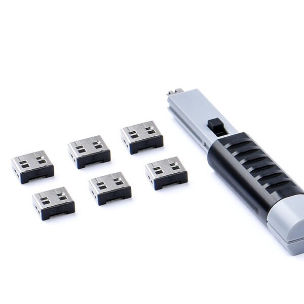SMARTKEEPER USB Port Blocker Set- Black | NJ TECH