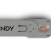 LINDY USB-A Port Blocker Key- Orange Open LINDY USB-A Port Blocker Key- Orange Open