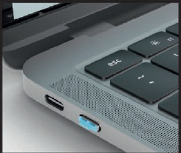 LINDY USB-C Port Blocker use with notebook LINDY USB-C Port Blocker use with notebook